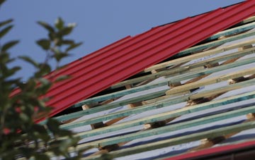 Eudon George corrugated roofing costs