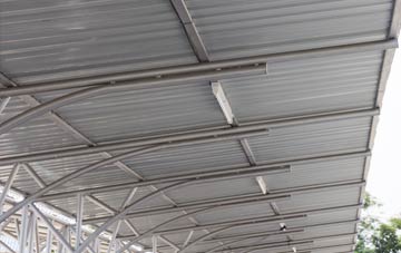 installing Eudon George metal roofing