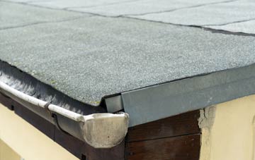 repair or replace Eudon George flat roofing?