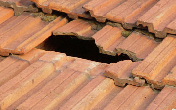 roof repair Eudon George, Shropshire