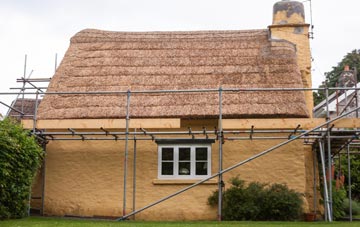 Eudon George thatch roofing costs